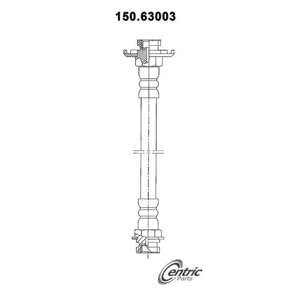 Centric Parts Brake Hose, 150.63003 150.63003 - main